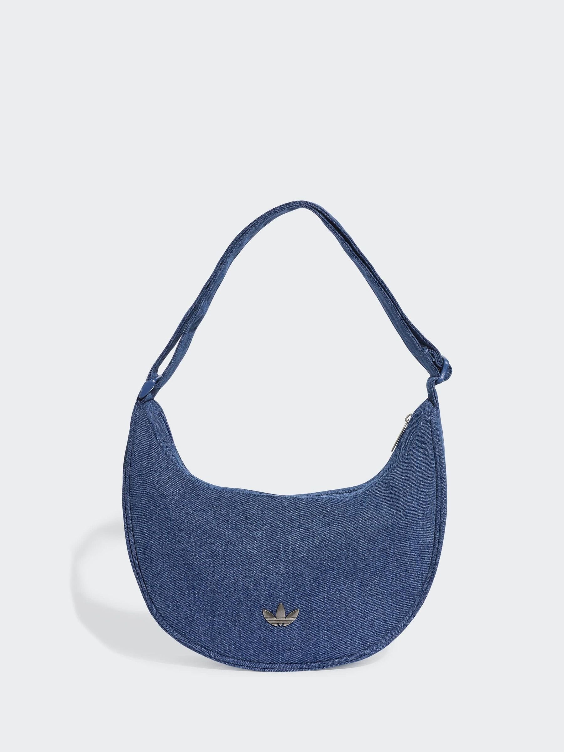 adidas Originals Blue Adicolour Half Crescent bag (British brand)