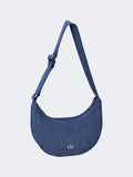 adidas Originals Blue Adicolour Half Crescent bag (British brand)