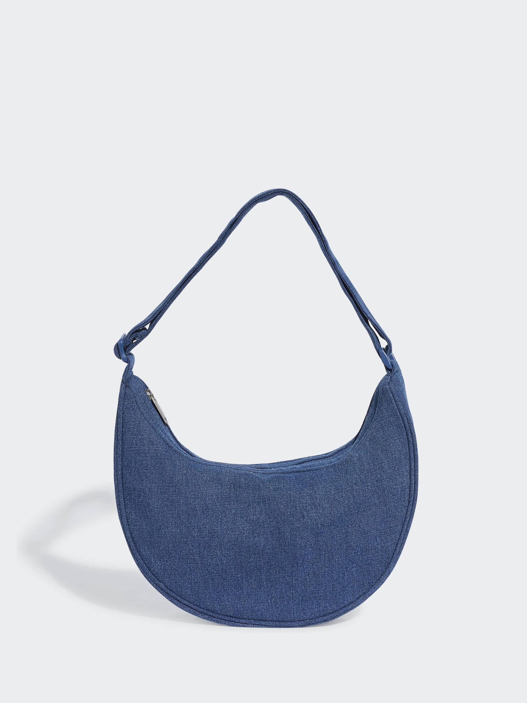 adidas Originals Blue Adicolour Half Crescent bag (British brand)