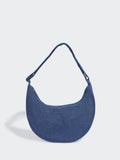 adidas Originals Blue Adicolour Half Crescent bag (British brand)