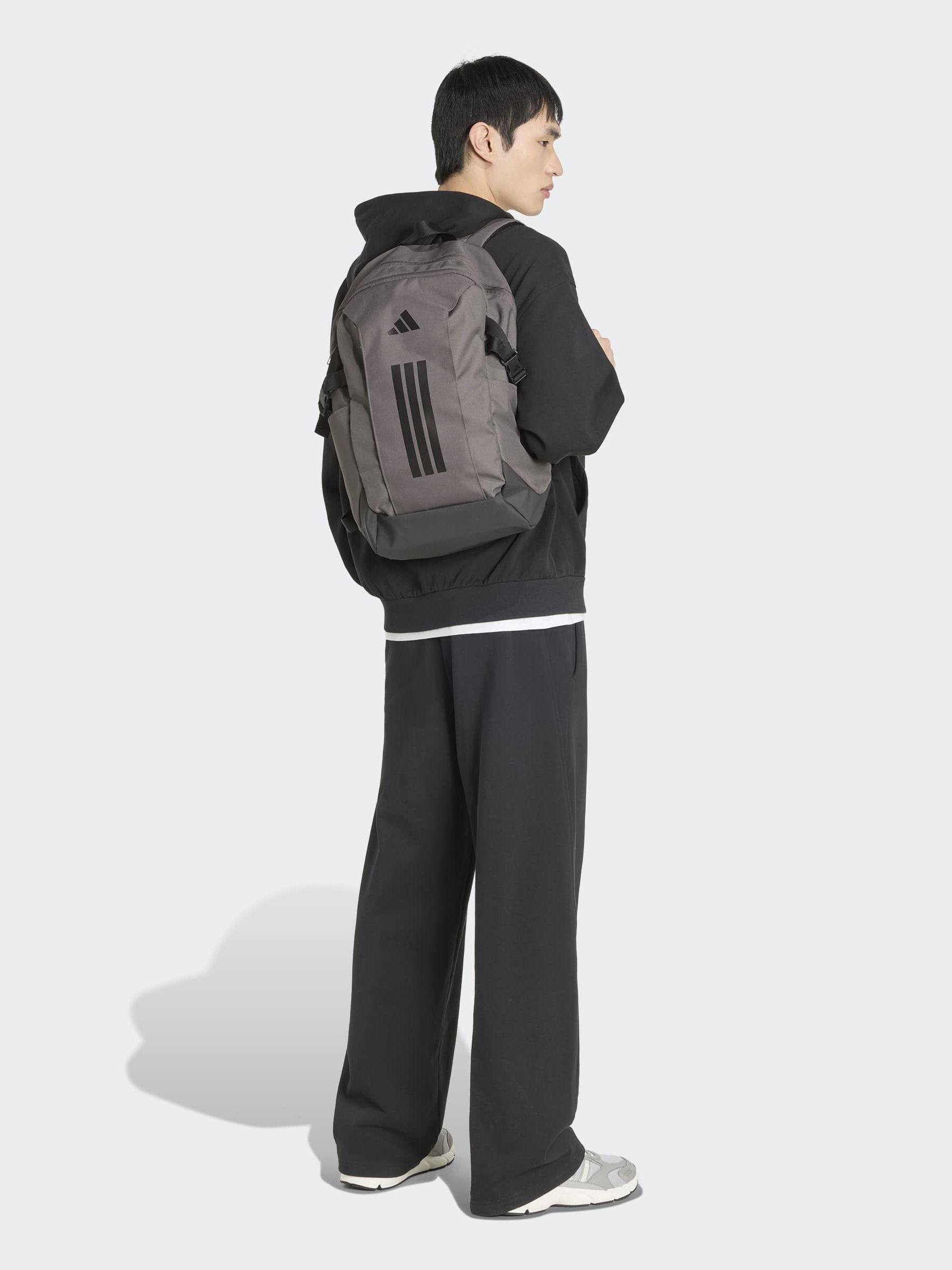 adidas Brown/Black 3 Stripe VIII Bag