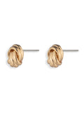 Lauren Ralph Lauren gold tone knot stud earrings - British product