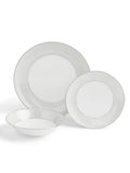 Wedgwood Gio Platinum dinnerware set 12 piece, UK version