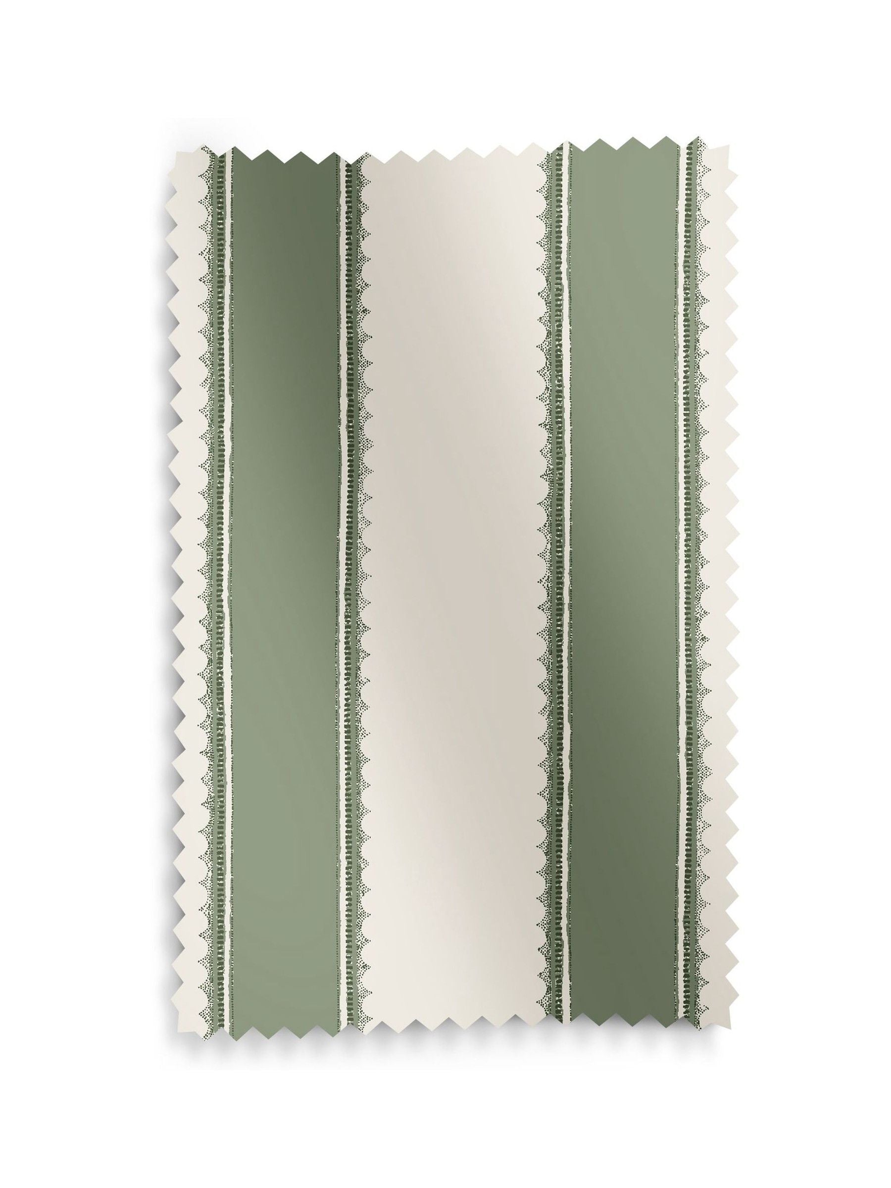 Laura Ashley roman blind green Denwick Stripe made to measure - British product