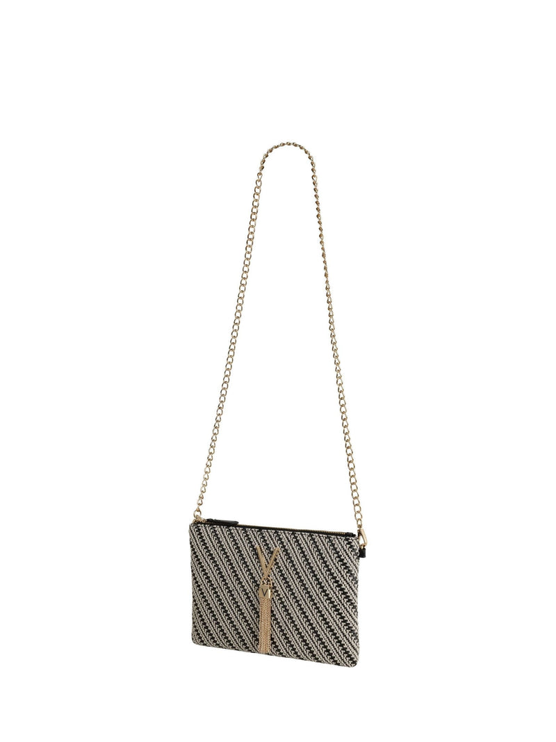 Valentino Black Divina Summer Pochette clutch bag 18cm (British brand)