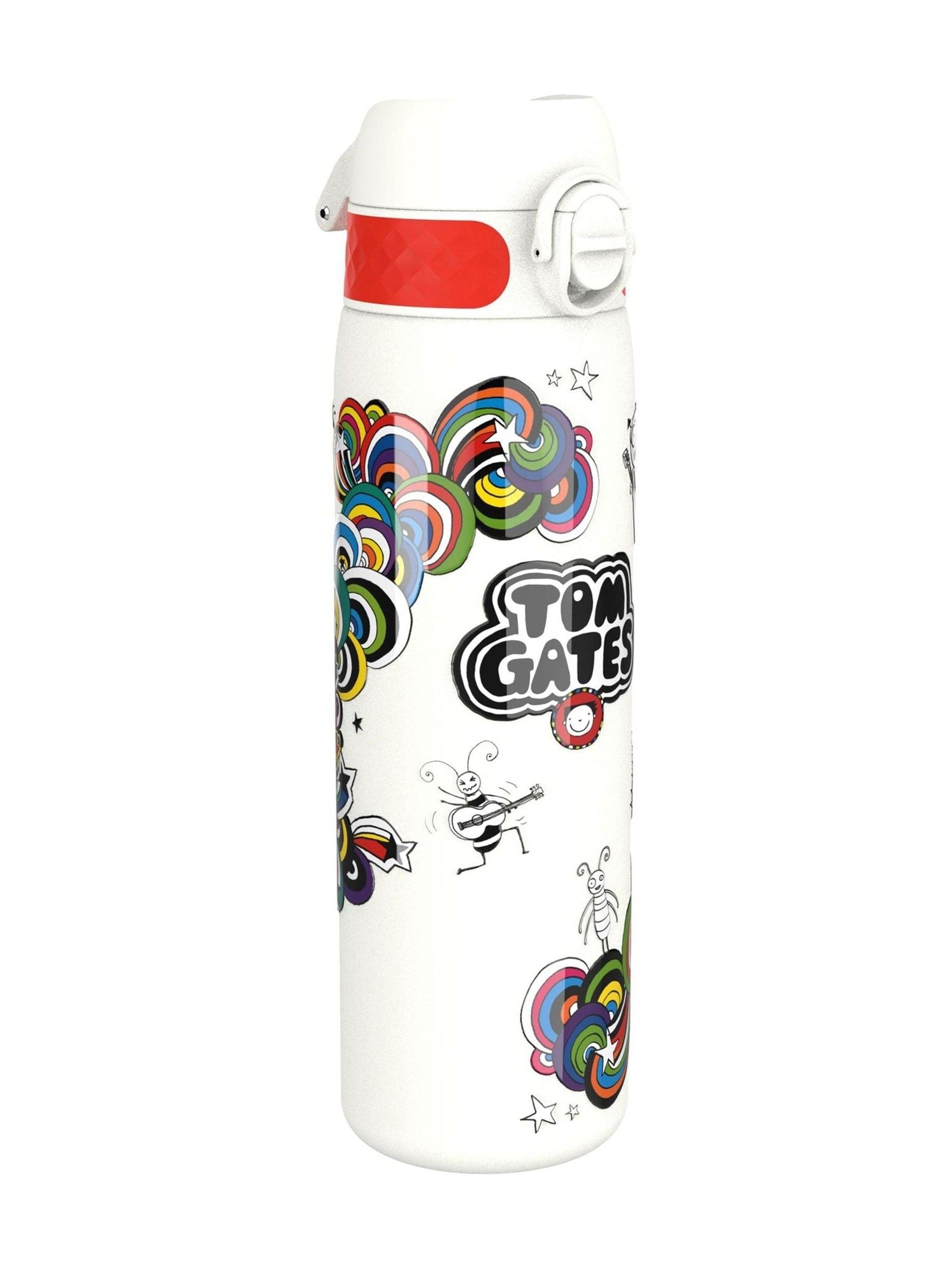 Ion8 White Monsters stainless steel water bottle 600ml (British brand)