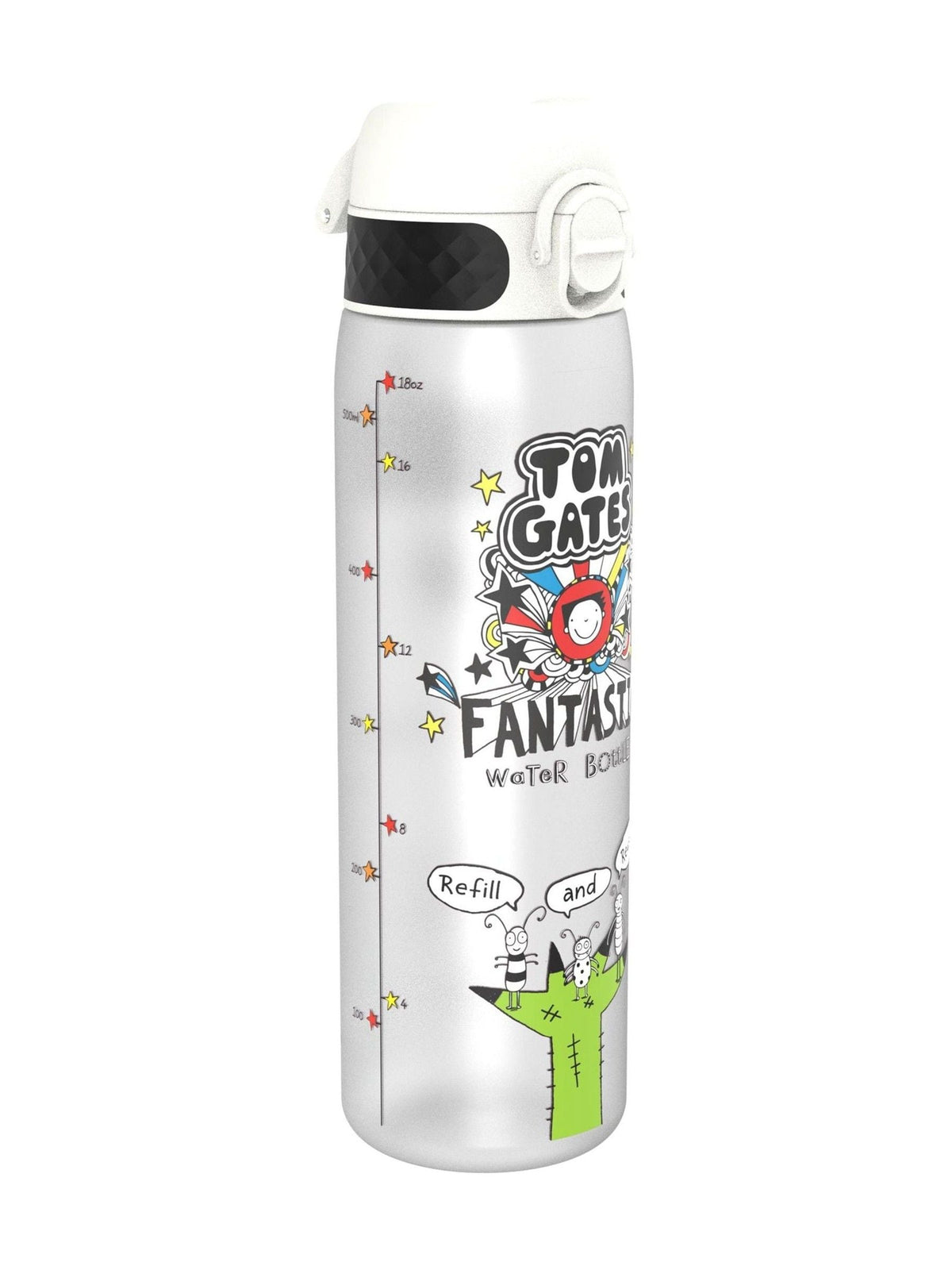 Ion8 Tom Gates Motivator water bottle 500ml (British brand)