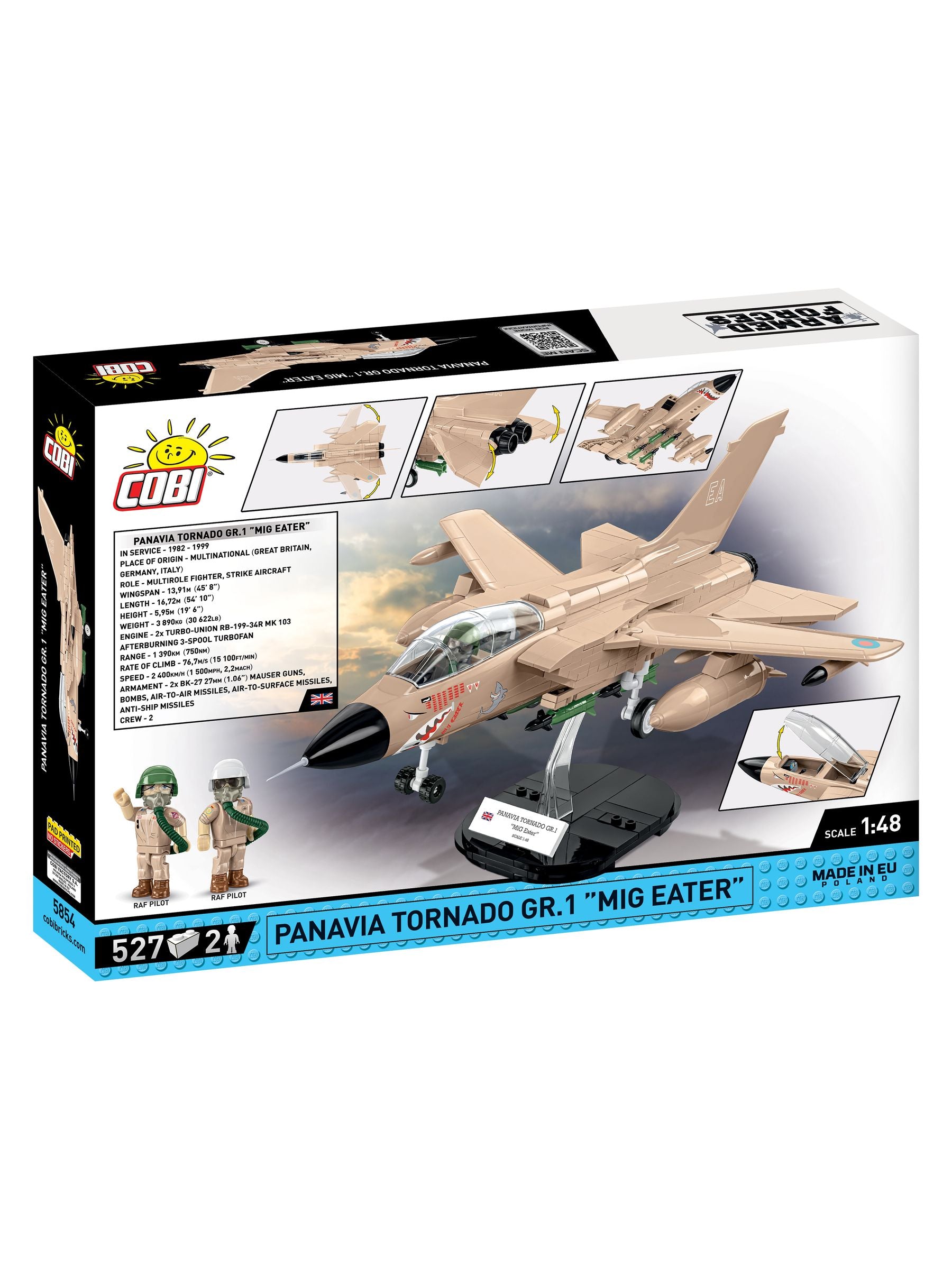 Cobi Tornado GR.1 model kit 1:48 scale, imported from the UK