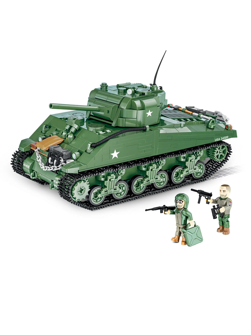 Cobi Sherman tank model 1:28 scale 852 pieces (British brand)