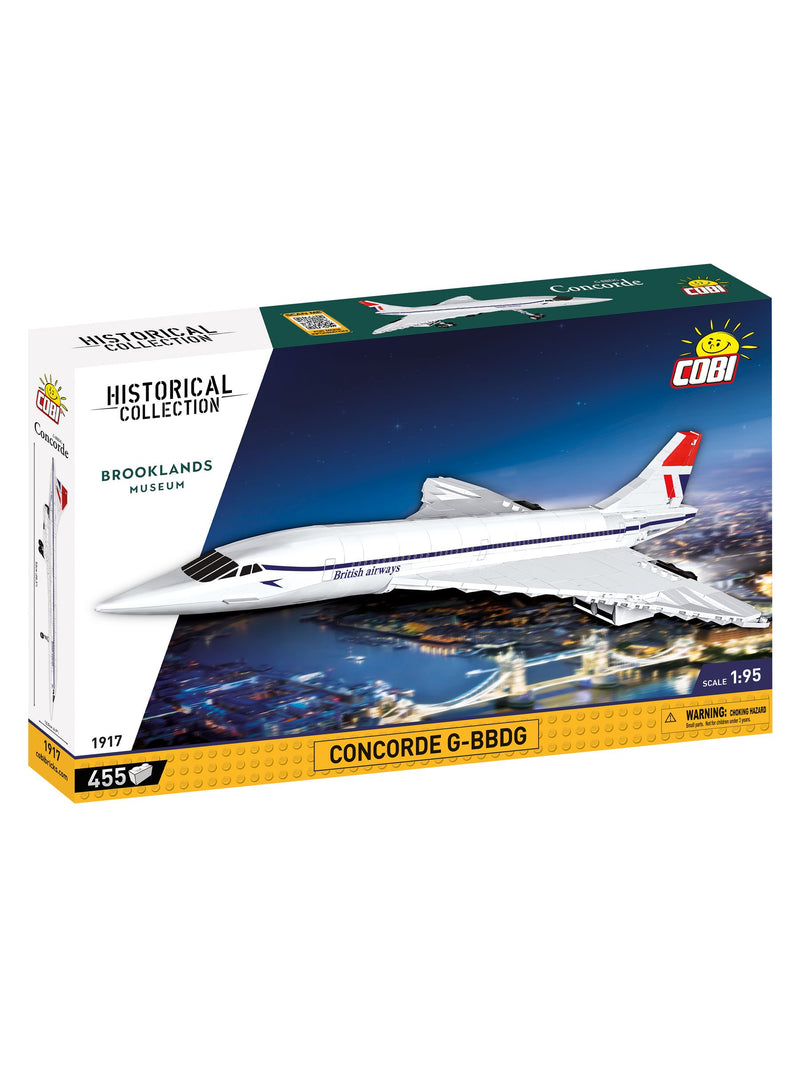COBI Concorde G-BBDG model kit 455 pieces, UK version