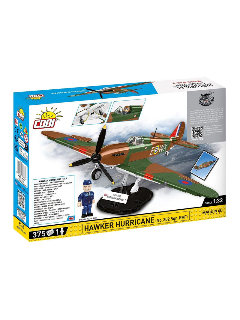 Cobi Hawker Hurricane model kit 1:32 scale (British brand)