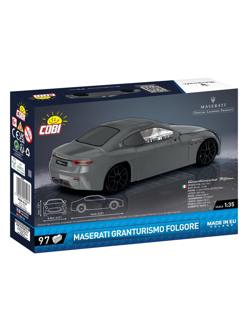 Cobi model car Maserati Granturismo Folgore 1:35 scale (British brand)