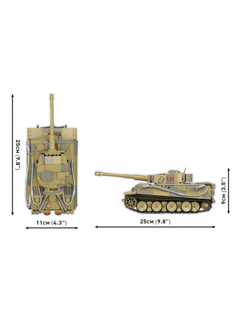 Cobi Tiger 131 1:35 scale model building set (British brand)