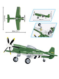 Cobi Mustang P-51D model kit 1:48 scale, UK version