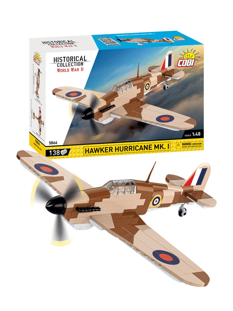 Cobi model kit Hawker Hurricane Mk.1 1:48 scale (British brand)