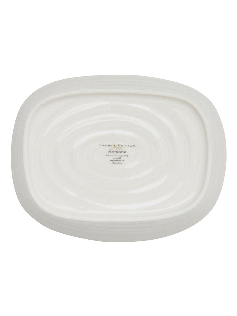 Sophie Conran white porcelain covered butter dish - British product