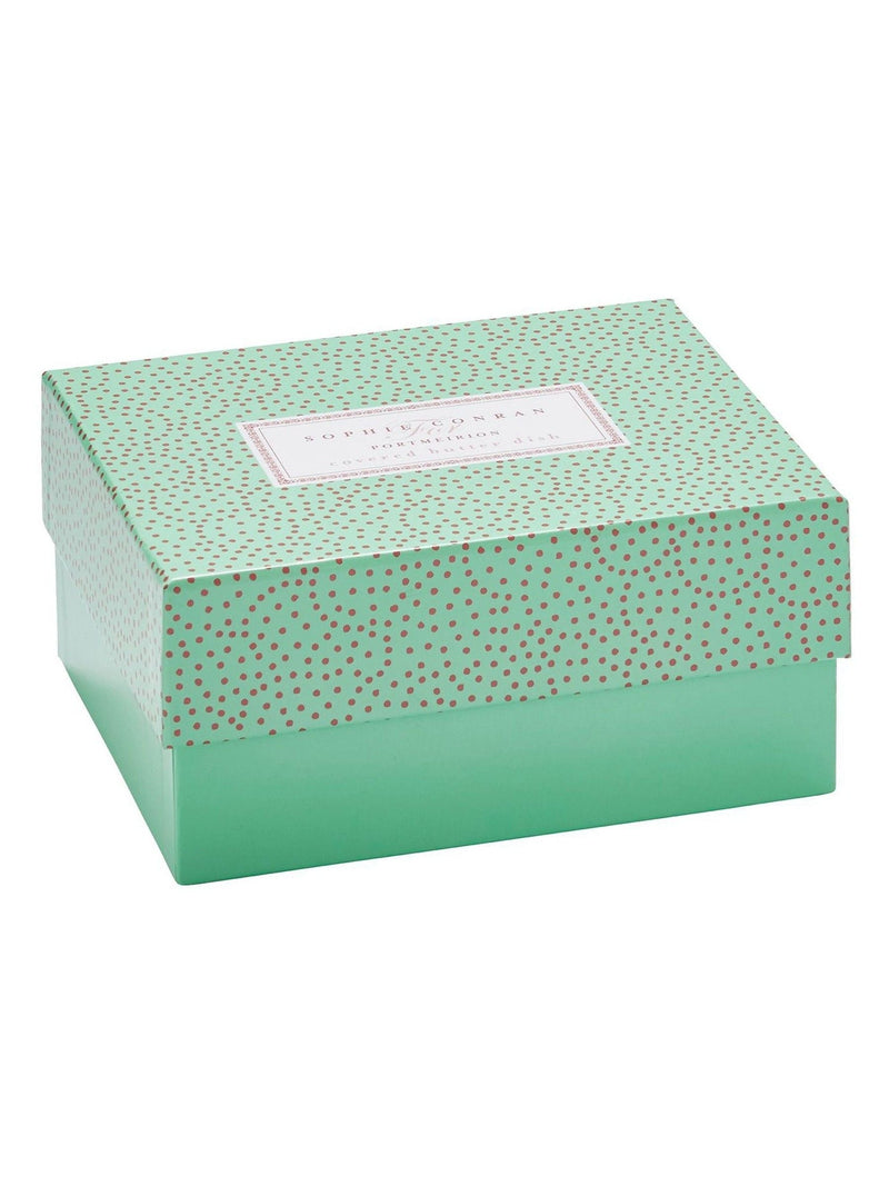 Sophie Conran white porcelain covered butter dish - British product