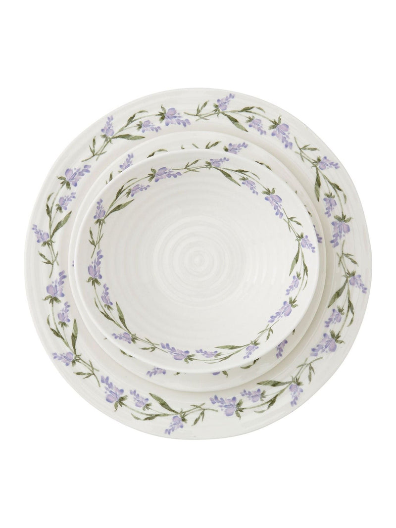 Sophie Conran Lavandula dinner set 12-piece, imported from the UK