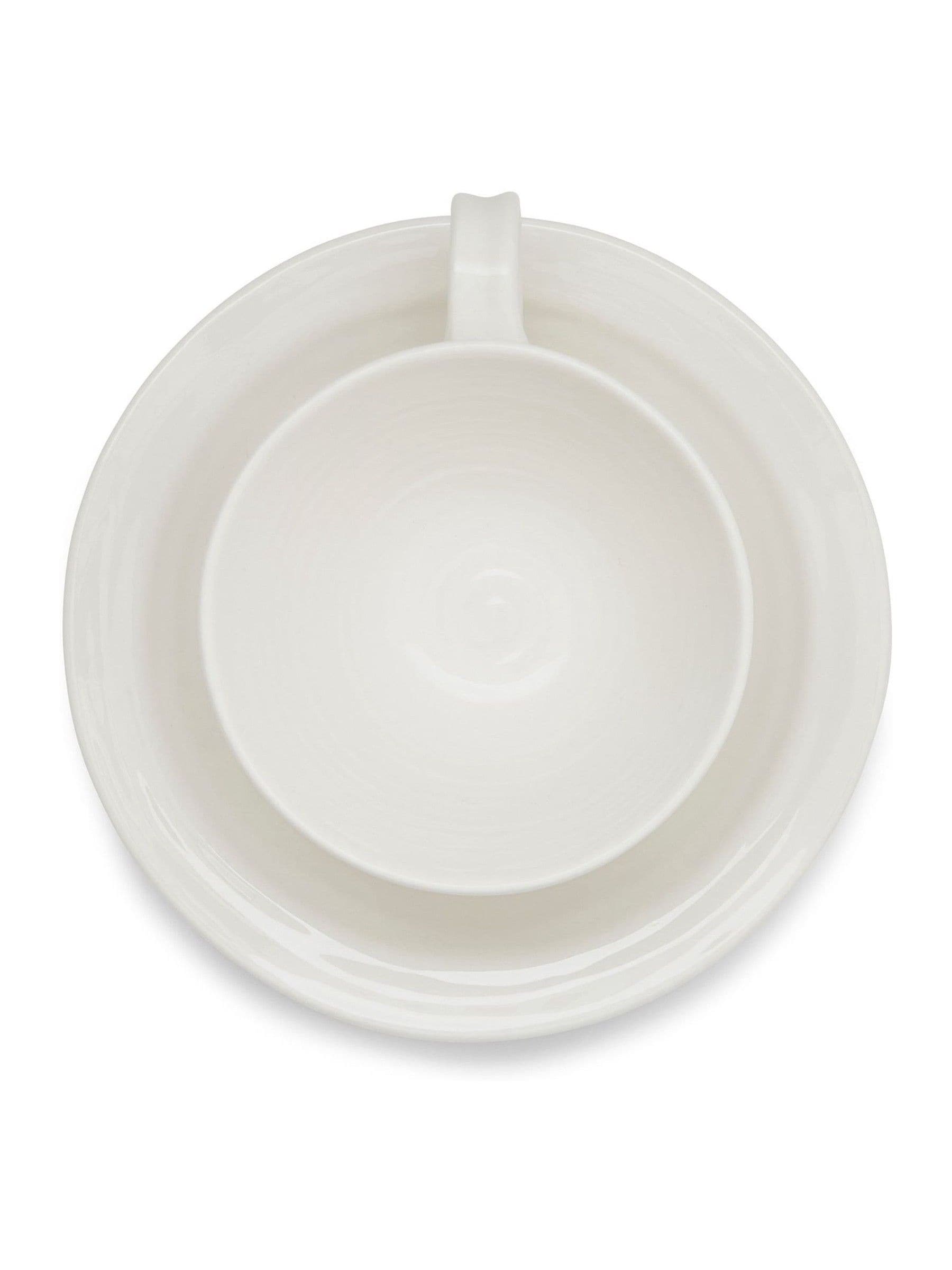 Sophie Conran white porcelain teacup set of 4, UK version