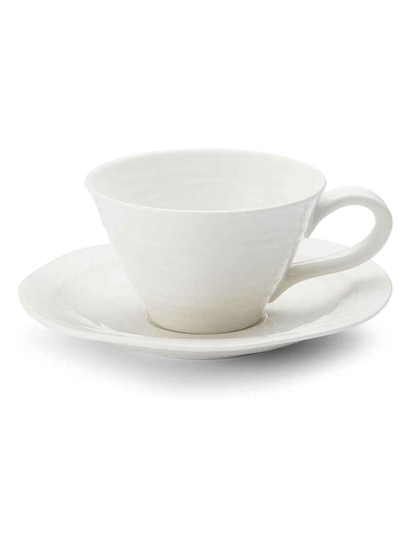 Sophie Conran white porcelain teacup set of 4, UK version