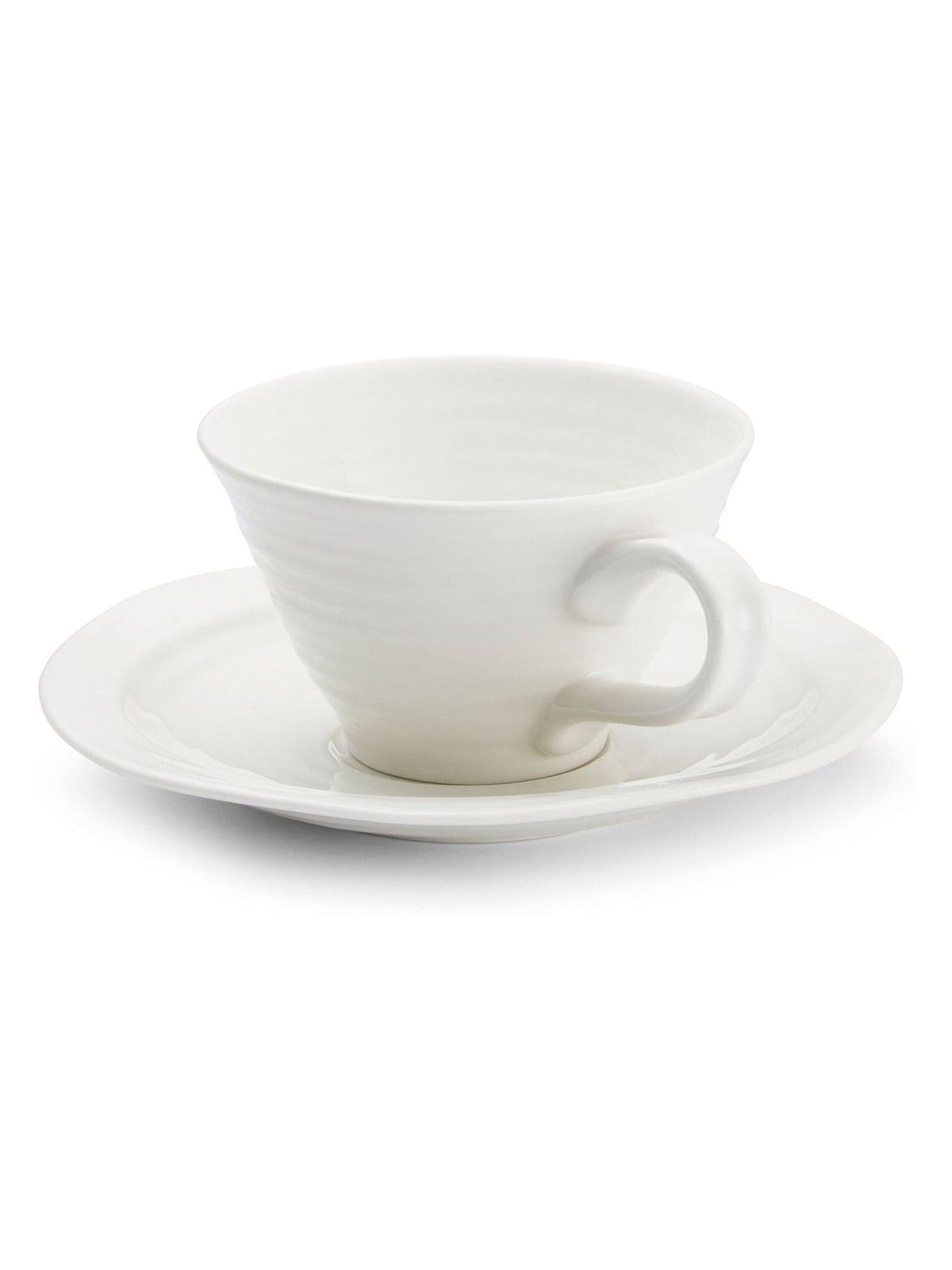 Sophie Conran white porcelain teacup set of 4, UK version