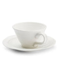 Sophie Conran white porcelain teacup set of 4, UK version
