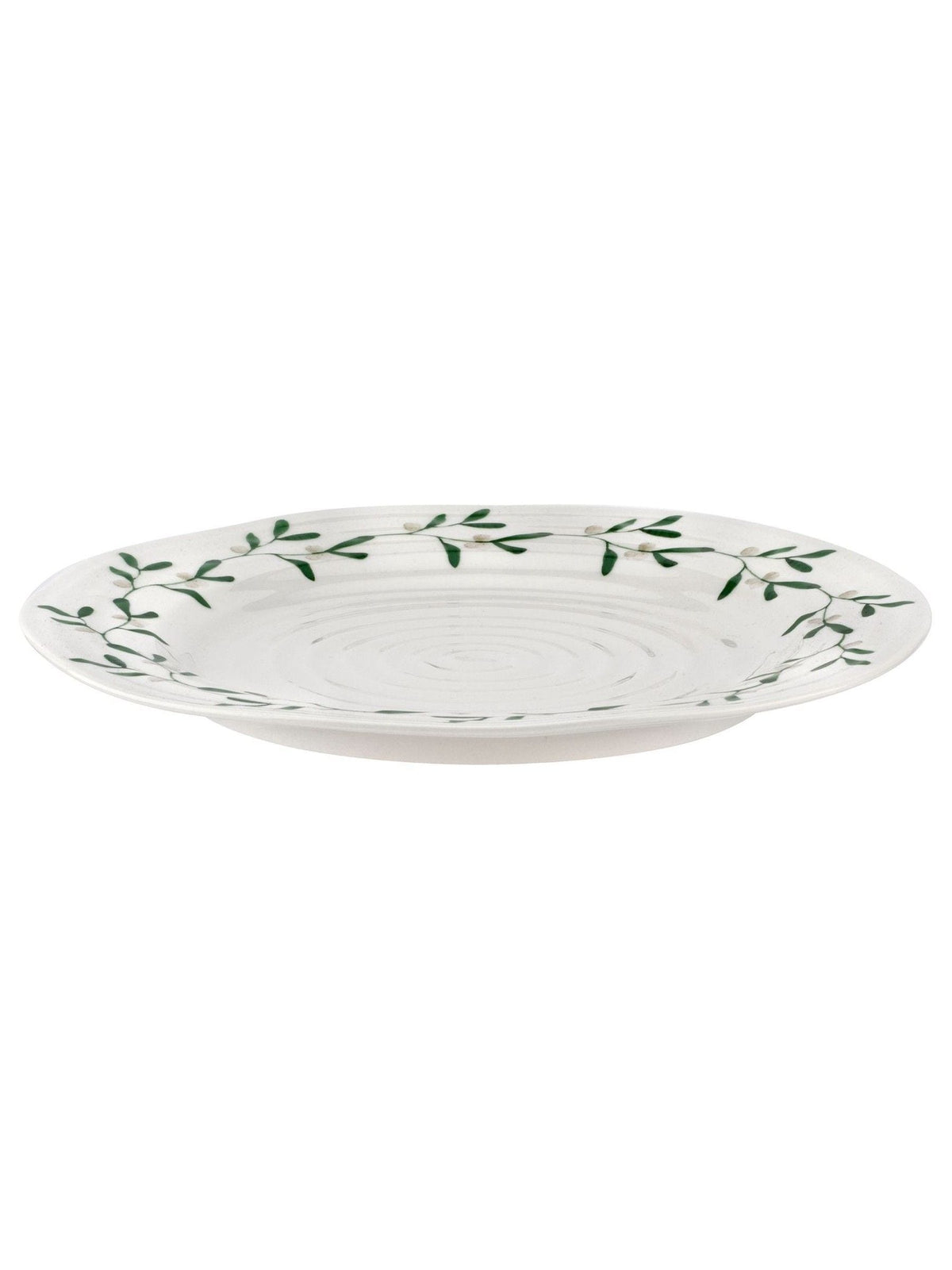 Sophie Conran for Portmeirion white mistletoe dinner plates set of 4 (British brand)