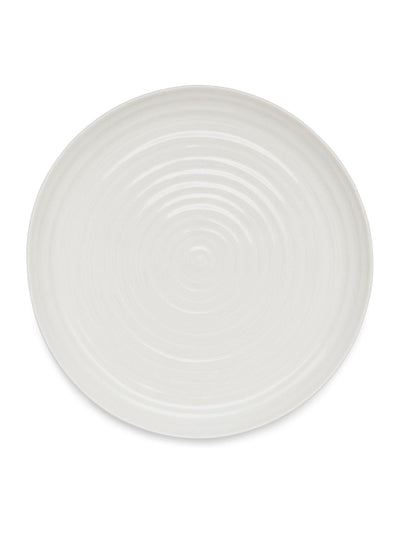 Next Sophie Conran for Portmeirion White Porcelain Round Platter - 31cm- Buy online at McGrocer
