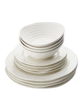 Sophie Conran white porcelain dinnerware set 12 piece - British product