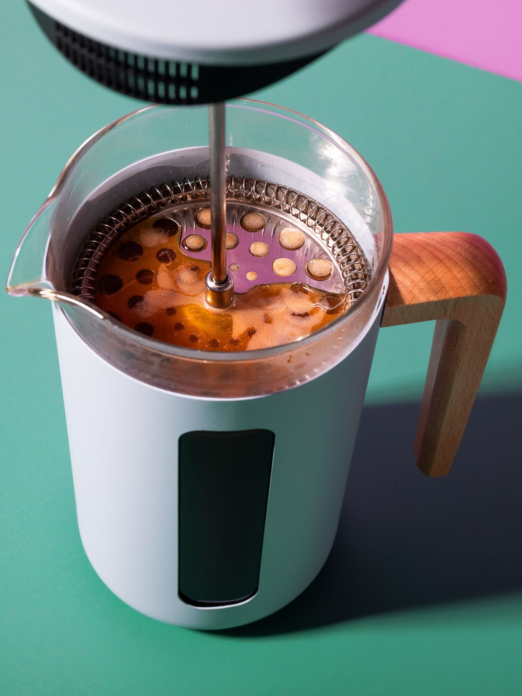 La Cafetiere Blue Pisa French press 3 cup, UK version