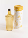 Paveau yellow glass water bottle 1.25L - British product