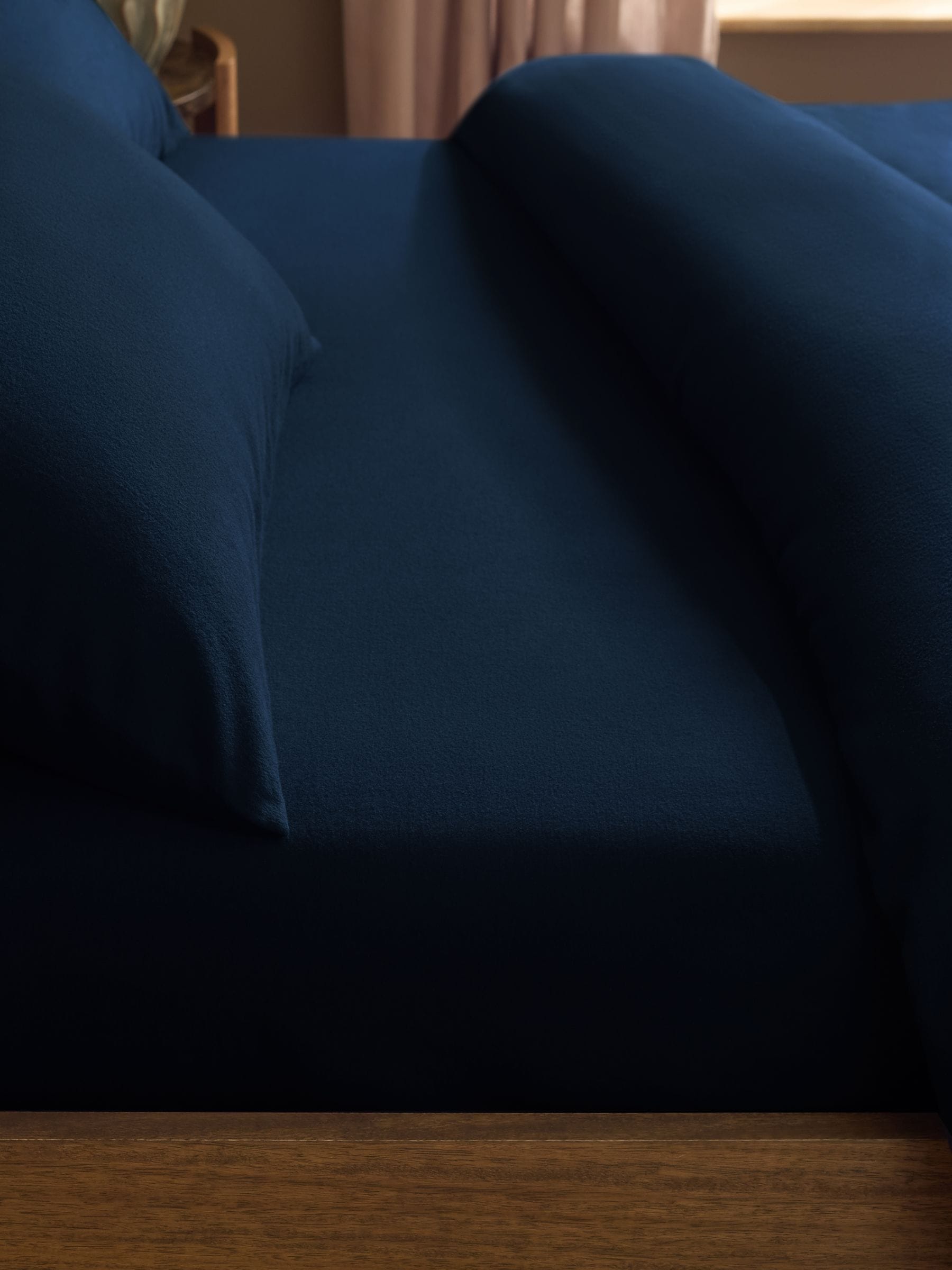 Dark Green Brushed Cotton Supersoft Deep Fitted Bed Sheet