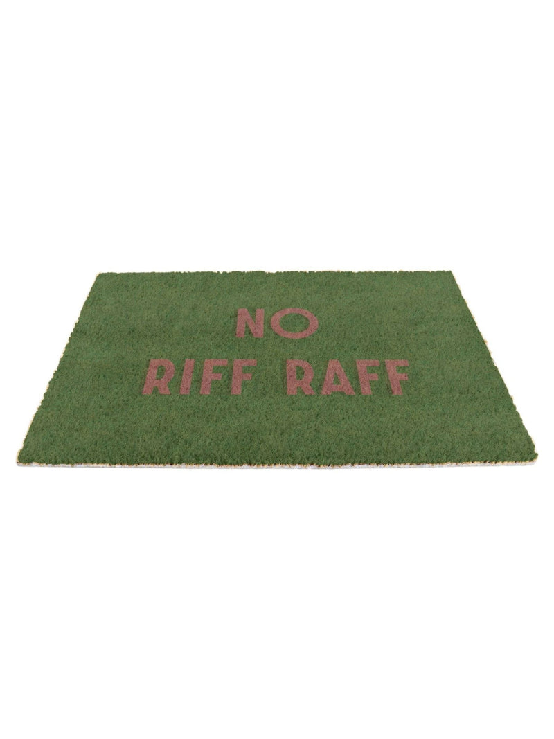 Artsy Mats Brown No Riff Raff doormat 60x40cm - British product