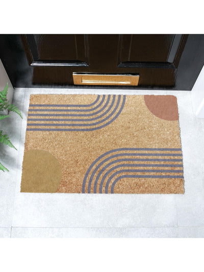 Next Artsy Mats Brown Abstract Doormat 60x40cm- Buy online at McGrocer