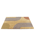 Artsy Mats abstract doormat brown colour 60x40cm - British product