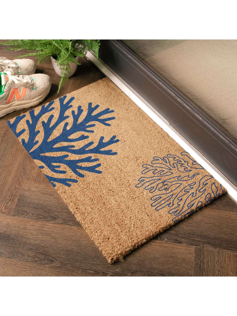 Artsy Mats brown coral doormat 60x40cm, UK version