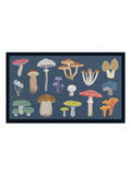 Artsy Mats wild mushroom doormat 70x40cm, imported from the UK