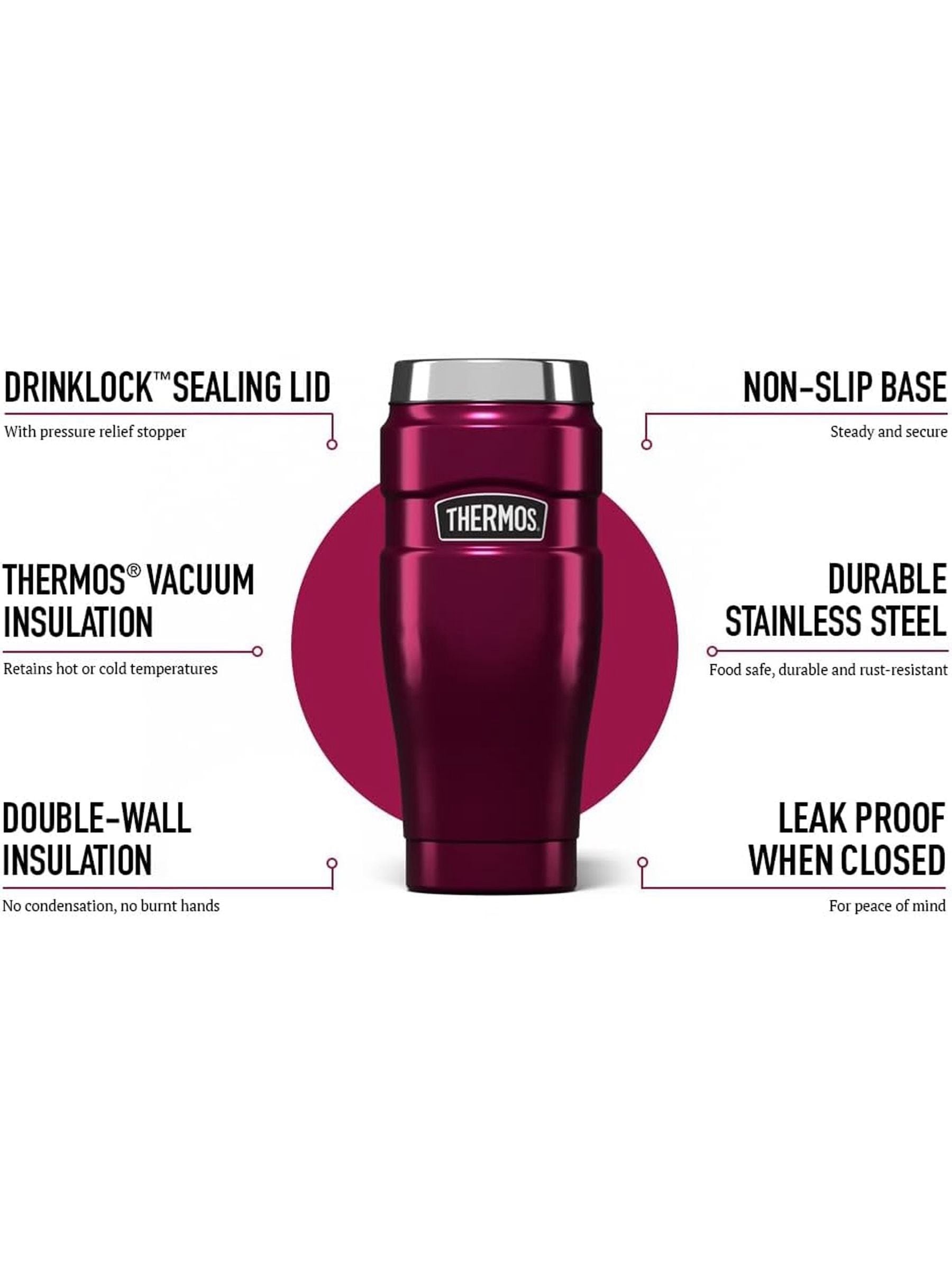 Thermos Stainless King tumbler 470ml (British brand)
