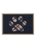 Hug Rug outdoor mat Navy Tartan Paw - British product