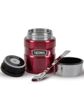 Thermos Raspberry Stainless King food flask 470ml, UK version