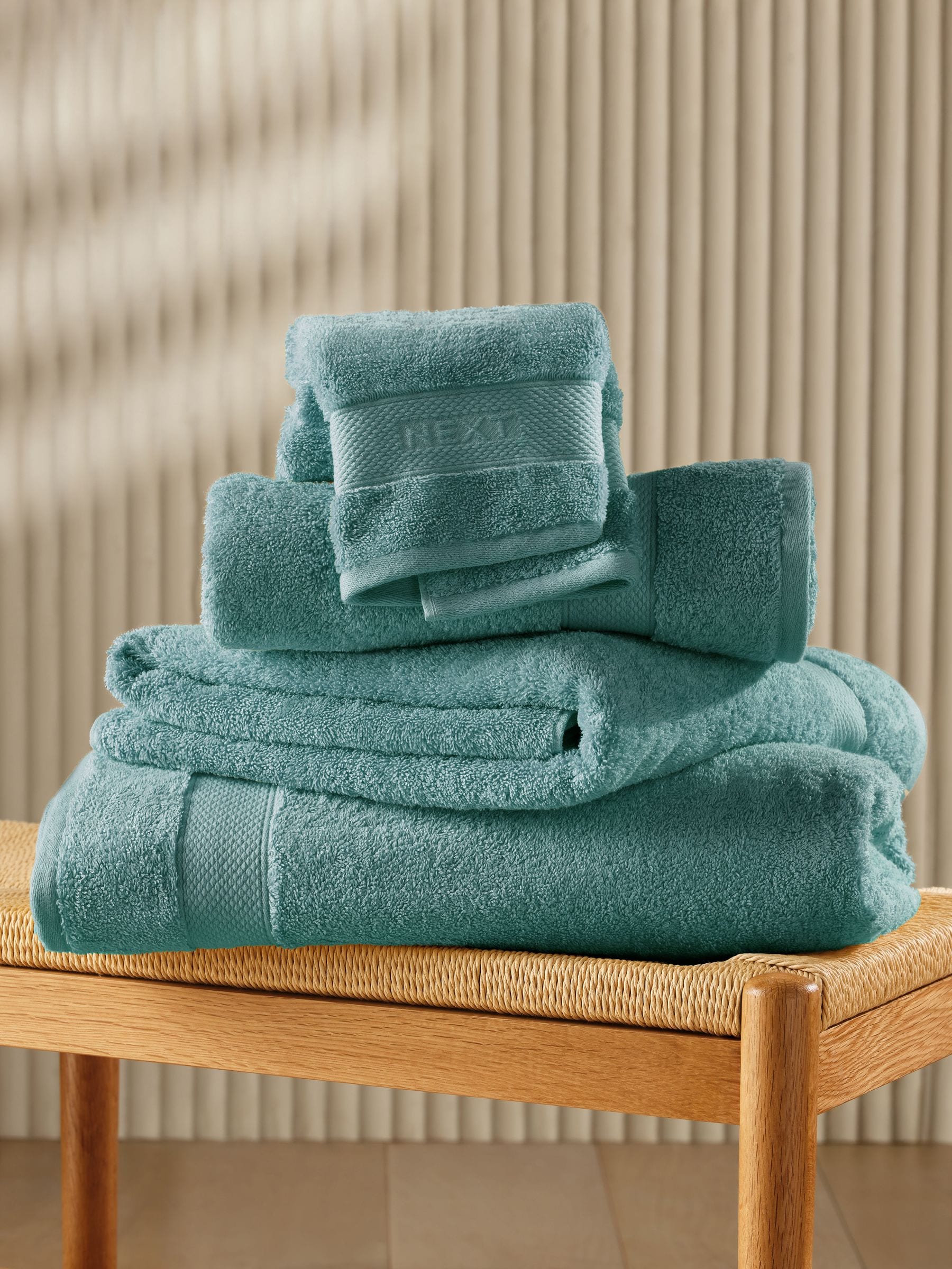 Blue Seafoam Egyptian Cotton Towel
