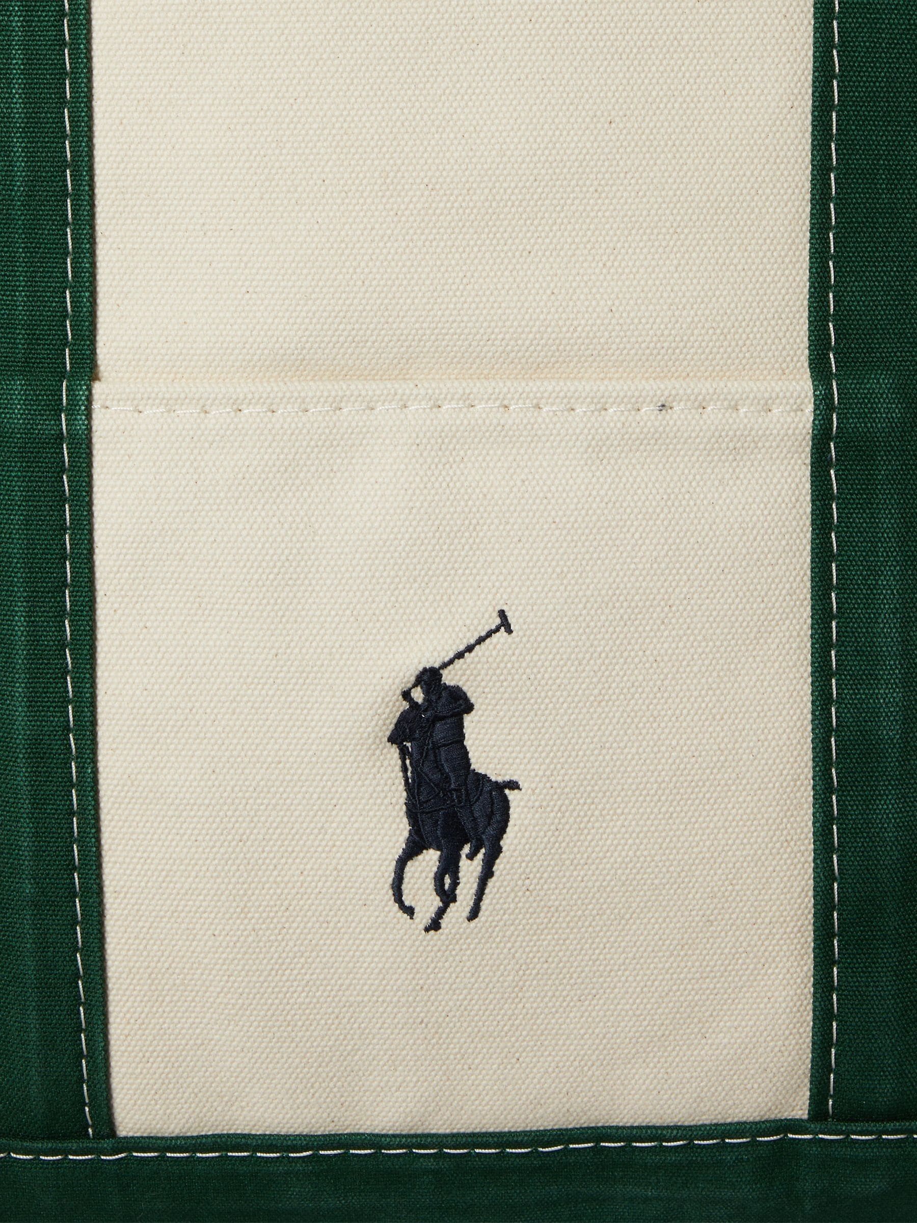 Polo Ralph Lauren cream Big Pony canvas tote bag - British product