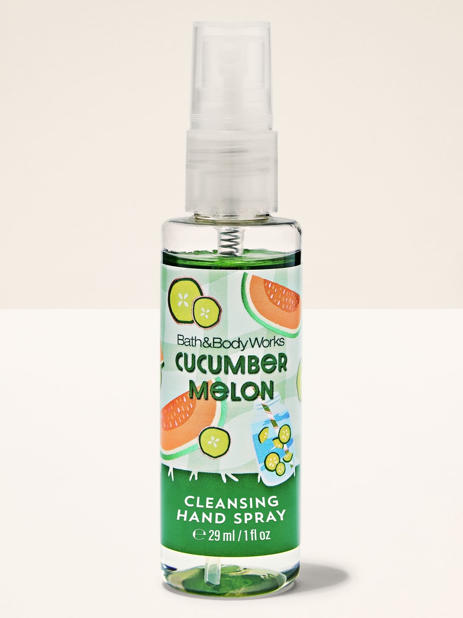 Bath & Body Works Cucumber Melon PocketBac Cleansing Hand Gel 29ml