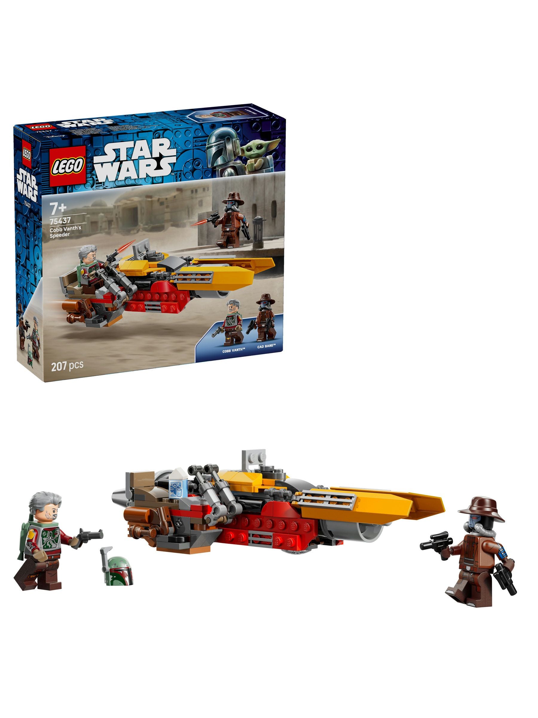 LEGO Star Wars Cobb Vanth's Speeder building toy 75437 (British brand)
