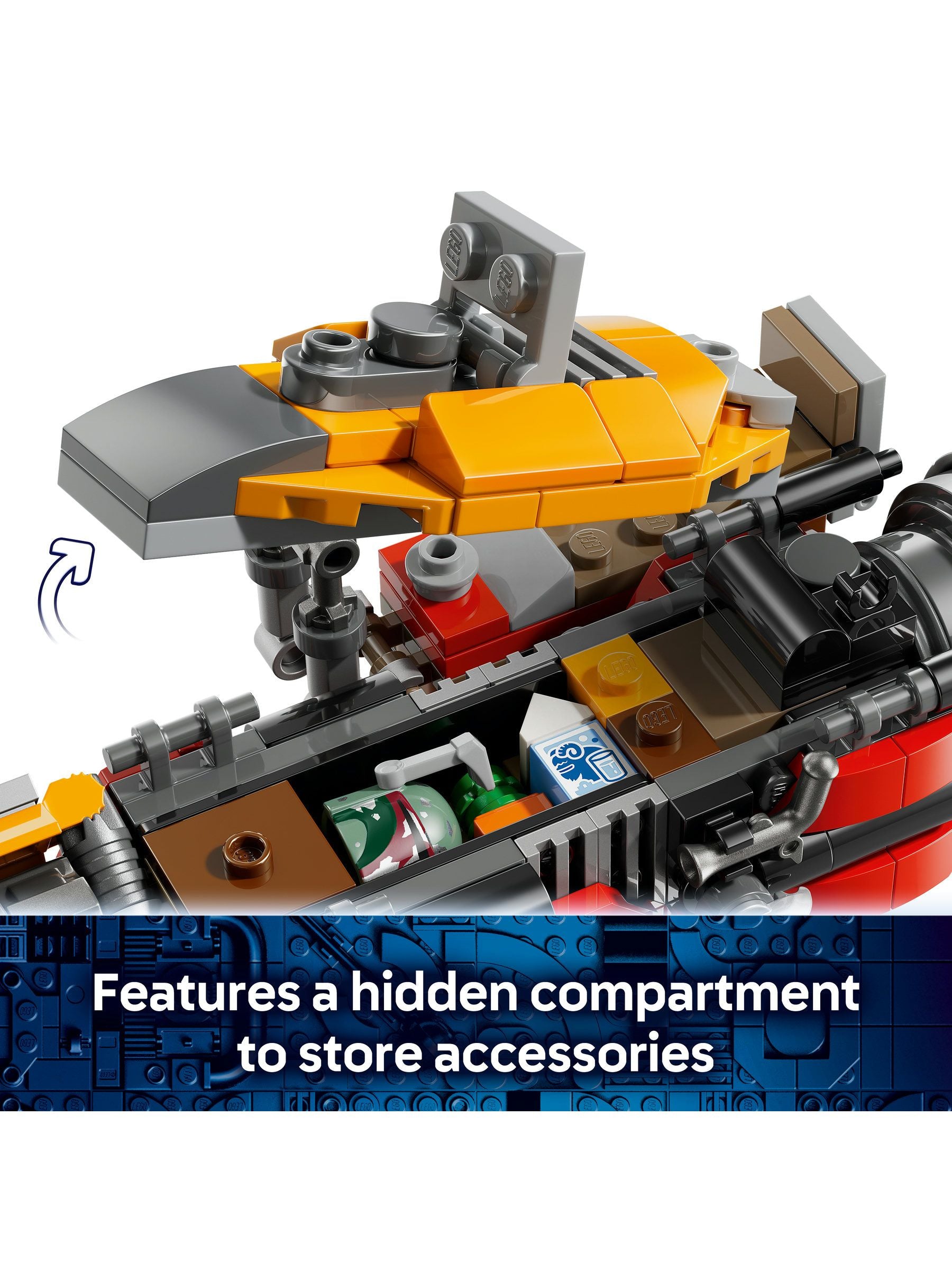 LEGO Star Wars Cobb Vanth's Speeder building toy 75437 (British brand)