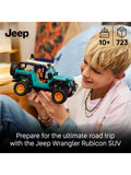 LEGO Technic Jeep Wrangler Rubicon SUV model kit, imported from the UK
