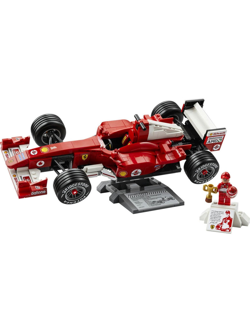 LEGO Ferrari F2004 model car kit, UK version