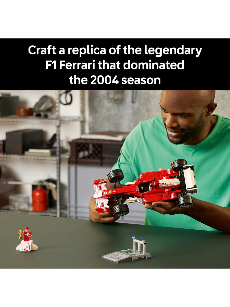LEGO Ferrari F2004 model car kit, UK version