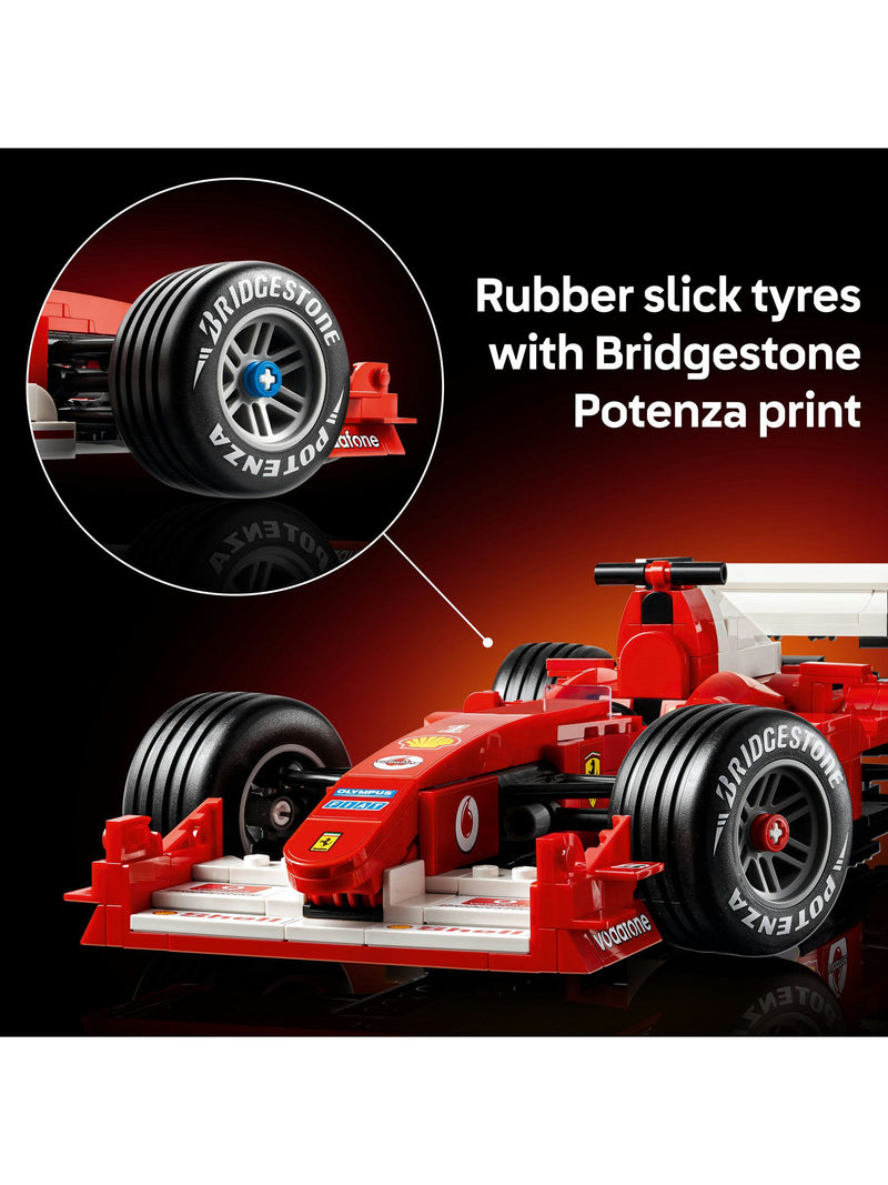 LEGO Ferrari F2004 model car kit, UK version