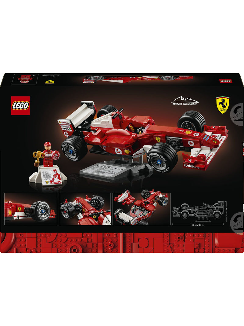 LEGO Ferrari F2004 model car kit, UK version